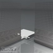 LIKOV LW-Z15-I spojka pro koutové spojení přechodových lišt LW-66